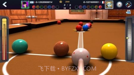 真实3D台球2v1.1.7截图
