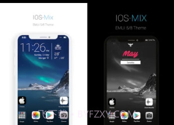 IOS Mix(华为EMUI5/8IOS主题)v4鐎瑰宕渧1.3截图