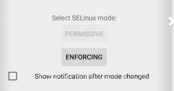 SELinux Mode Changerv3.18截图