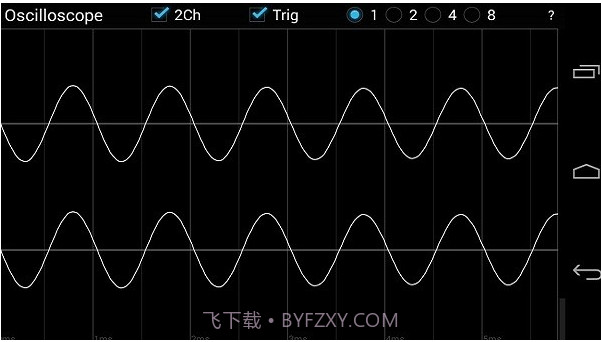oscilloscope示波器v2.7截图
