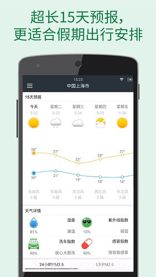 更准天气预报4.4.12截图