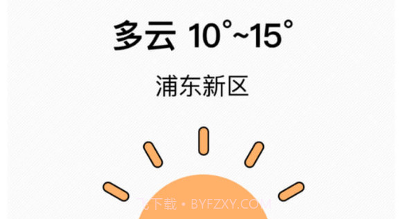 幸福天气管家v1.0.10截图