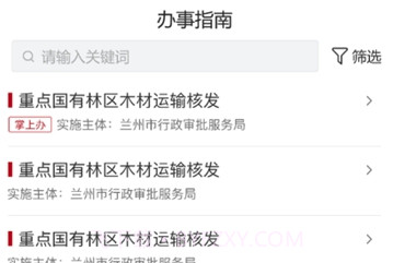 金城办事务办理V1.0.1 最新版V1.0.5截图
