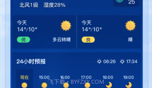 默契天气v1.12截图