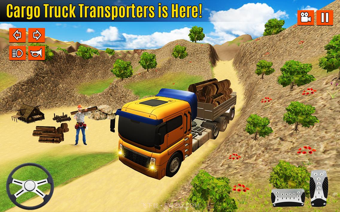 卡车司机上坡货物v1.7截图