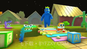 彩虹字母幸存者3Dv0.8截图
