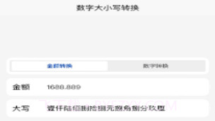 金额大小写v1.1.13截图