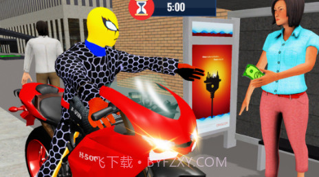蜘蛛超级英雄自行车救援2v1.11截图