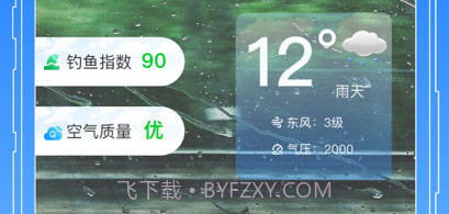 钓鱼天气预报v1.8截图