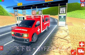 救护车驾驶模拟器v1鐎瑰宕渧1.12截图