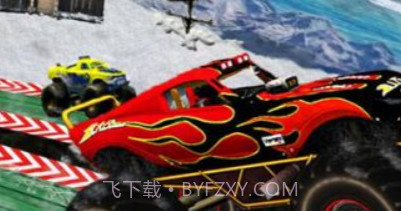 雪地奔驰卡车v0.15截图