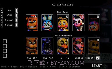 FNAF OSv1.0.11截图