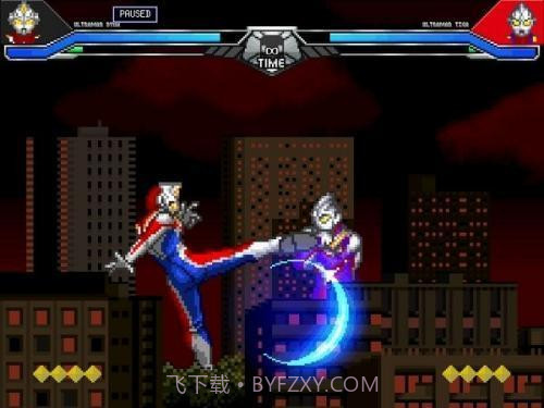 mugen奥特曼200人物全解锁v1.11截图