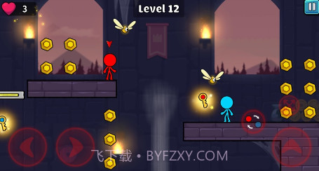 红蓝火柴人2v1.9.16截图