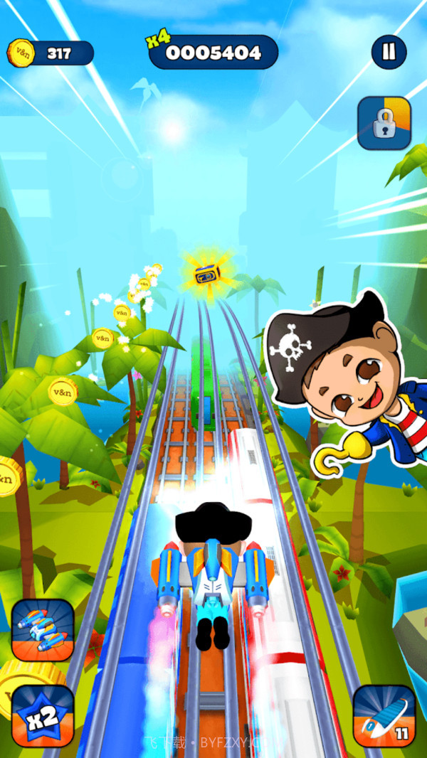 熊孩子跑酷1.14截图