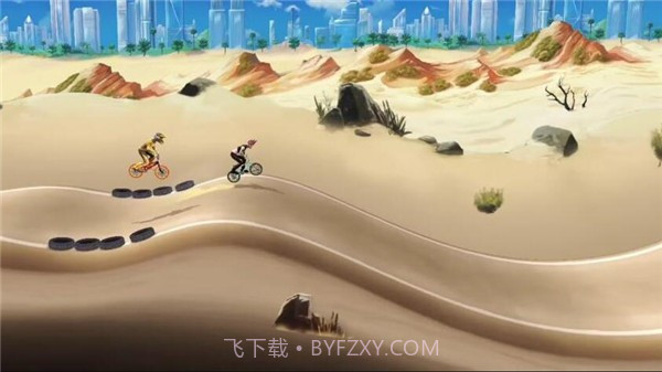 疯狂自行车越野赛手机版1.4截图