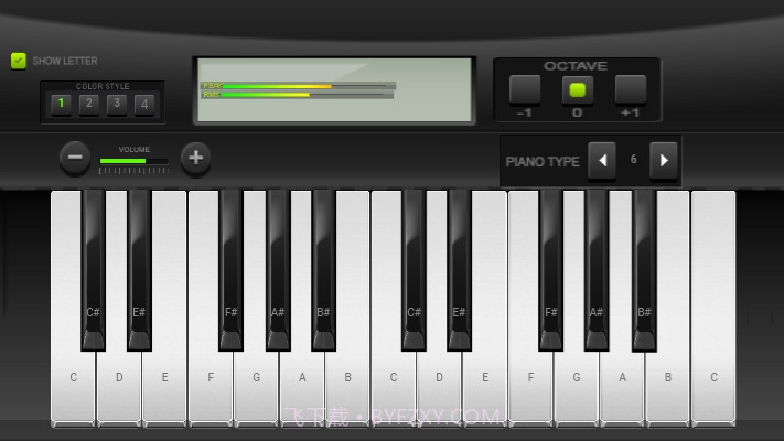 虚拟电钢琴VirtualElectricPiano最新版1.2.4.4截图