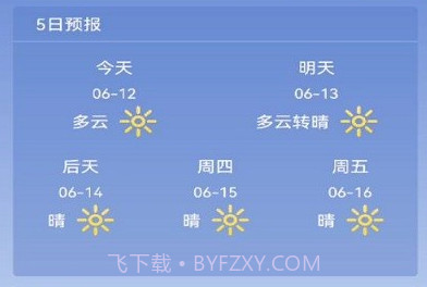早间天气预报v1.0.15截图