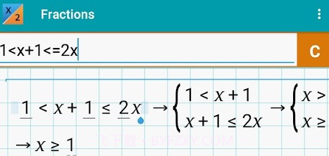 Mathlab分数计算器Prov2023.05.13截图