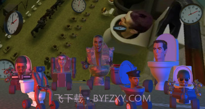 斯基比迪厕所漂移赛车v0.16截图