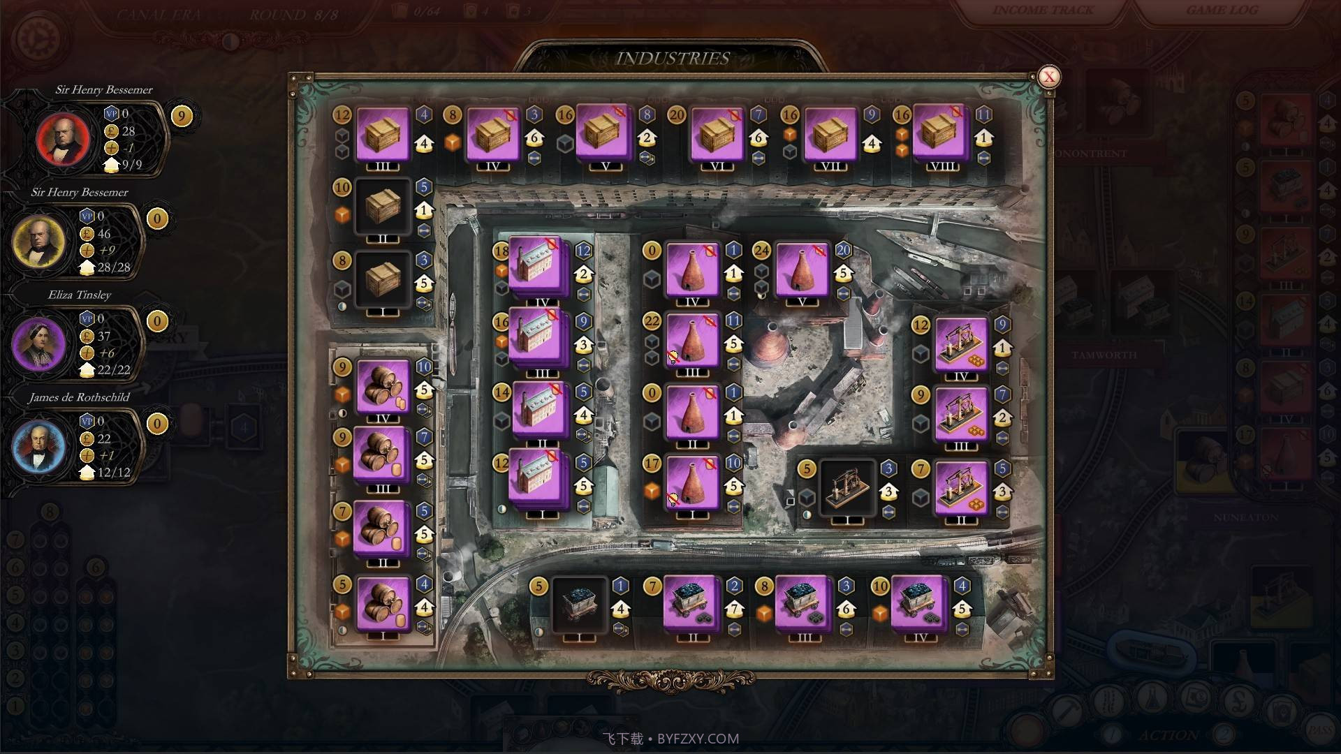 工业革命：伯明翰Brass:Birmingham最新版1.2截图