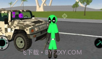 绿棍火柴人绳索英雄v1.22截图