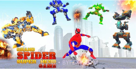 飞行蜘蛛迈阿密英雄v1.19截图