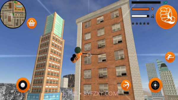 间谍火柴人绳索英雄v1.25截图