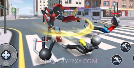 火柴蜘蛛英雄城市奔跑v1.26截图