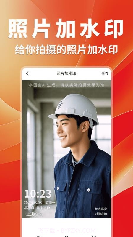 工作打卡水印相机免费正版v1.0.6截图