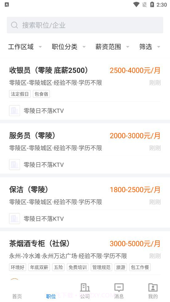 三湘人才网截图3