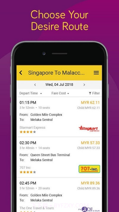 Easybook车票预订截图4