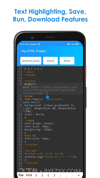 HTML5编辑器(源代码查看器)V2.7 安卓免费版截图3