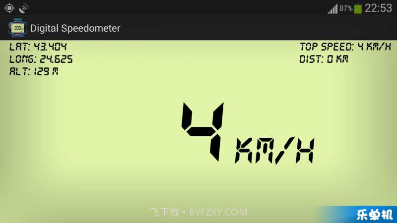 的数字化GPS测速仪截图3 的数字化GPS测速仪截图3