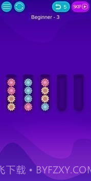 彩色气泡排序截图3