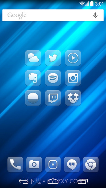 玻璃图标包Glasklart截图3