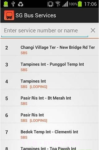 新加坡巴士截图3