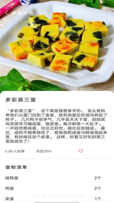 减脂食谱截图2 减脂食谱截图2