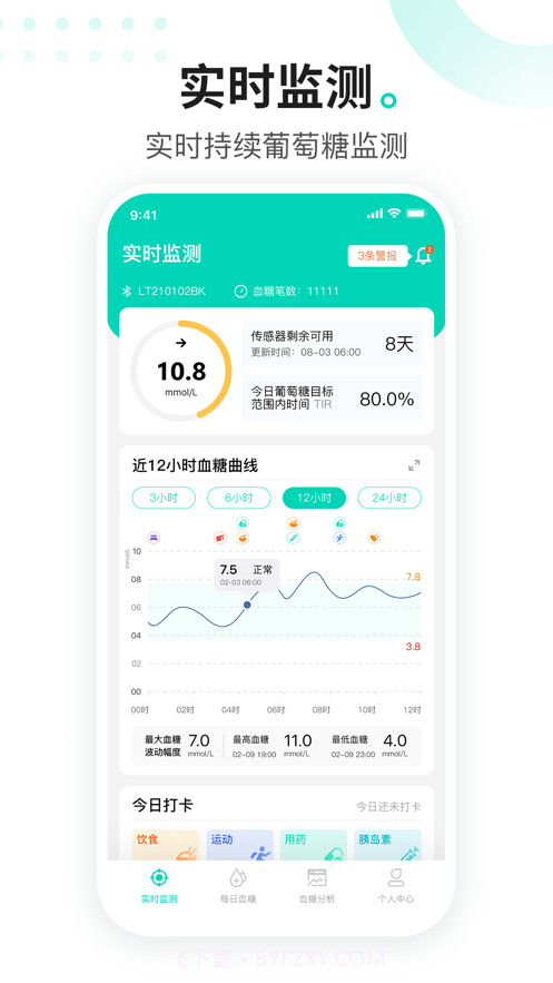 硅基动感动态血糖仪截图2
