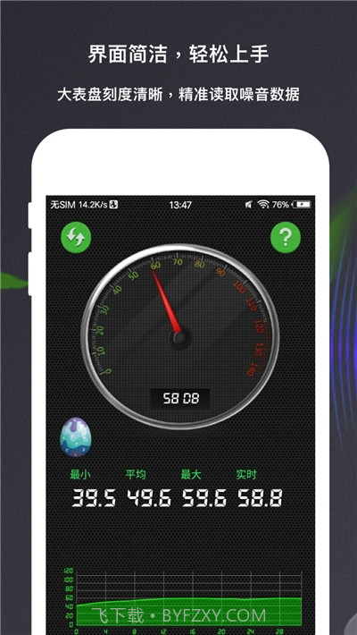 手机声音分贝测量仪截图2 手机声音分贝测量仪截图2