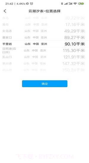 云潮汐表截图1 云潮汐表截图1