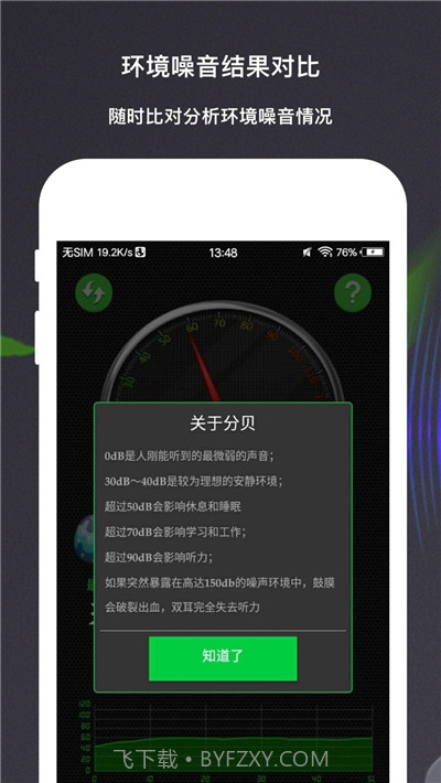 手机声音分贝测量仪截图3 手机声音分贝测量仪截图3