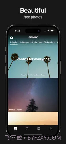 Unsplash壁纸(Unsplash手机壁纸APP)V2.4.1 安卓免费版截图1 Unsplash壁纸(Unsplash手机壁纸APP)V2.4.1 安卓免费版截图1