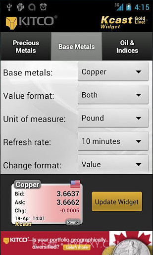 Kcast黄金实时软件截图1