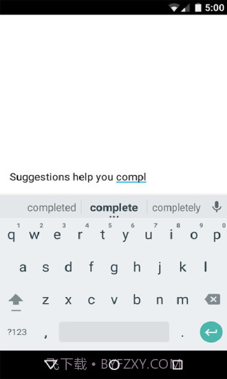 Google 键盘截图1 Google 键盘截图1