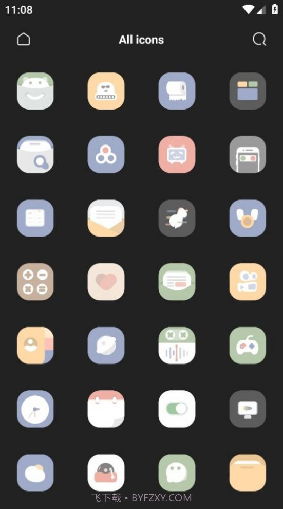 冬眠图标包截图4