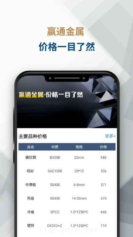 嬴通金属截图1 嬴通金属截图1