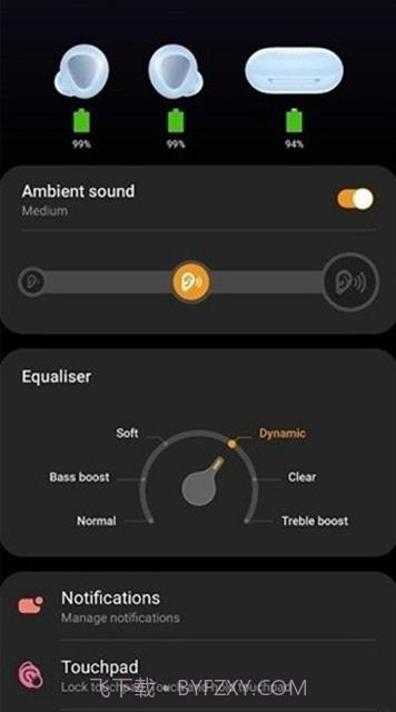 三星蓝牙耳机buds控制器截图1 三星蓝牙耳机buds控制器截图1