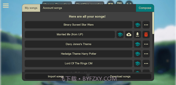 光遇音乐盒截图2