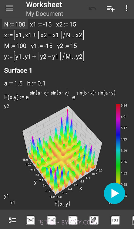 microMathematics Plus数学计算器截图3